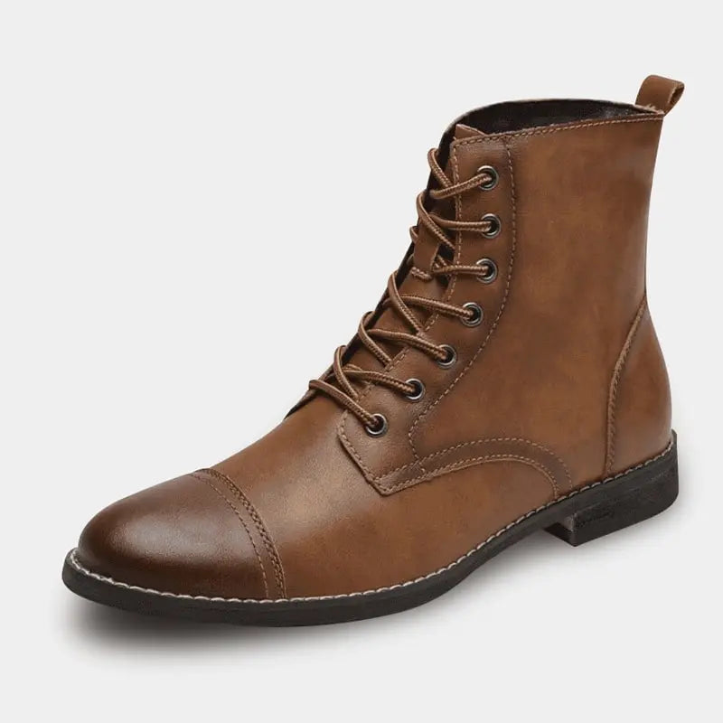 Bottes Tommy en cuir
