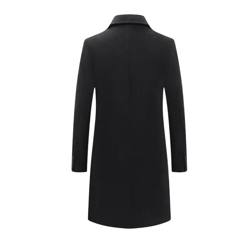 LIMITIERTE EDITION - Tommy Langer Mantel Schwarz